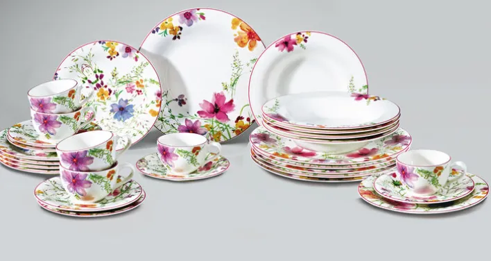 Villeroy & Boch Teller flach MARIEFLEUR BASIC Ø 21 cm mehrfarbig