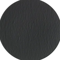 Villeroy & Boch Teller flach /Pizzateller Ø 32 cm MANUFACTURE ROCK Schwarzgrau