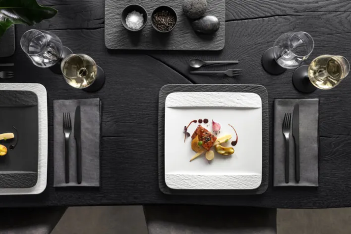 Villeroy & Boch Teller MANUFACTURE ROCK BLANC weiß