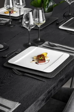 Villeroy & Boch Teller MANUFACTURE ROCK BLANC weiß