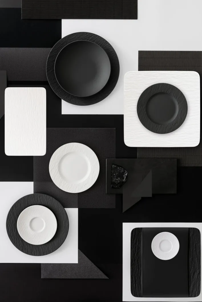 Villeroy & Boch Teller MANUFACTURE ROCK BLANC weiß