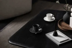 Villeroy & Boch Untertasse MANUFACTURE ROCK 12 cm Porzellan schwarzgrau