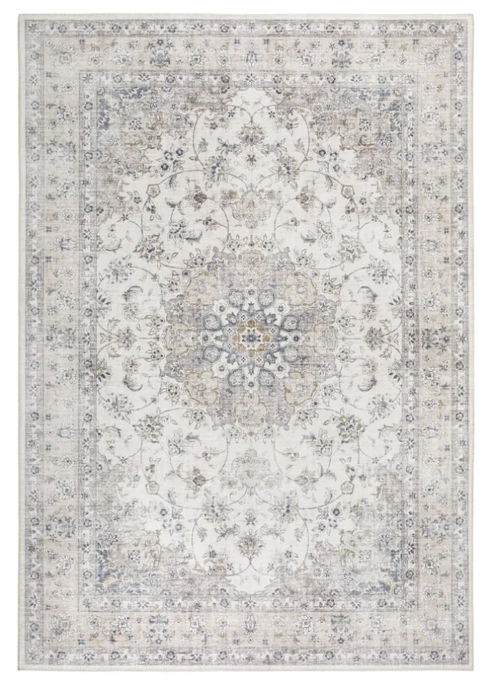 Vintage-Teppich NEWCASTLE 200 x 290 cm creme