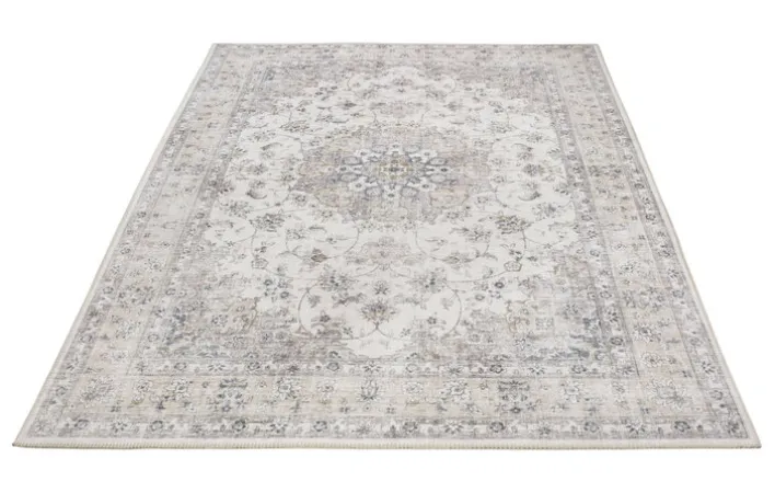 Vintage-Teppich NEWCASTLE 200 x 290 cm creme