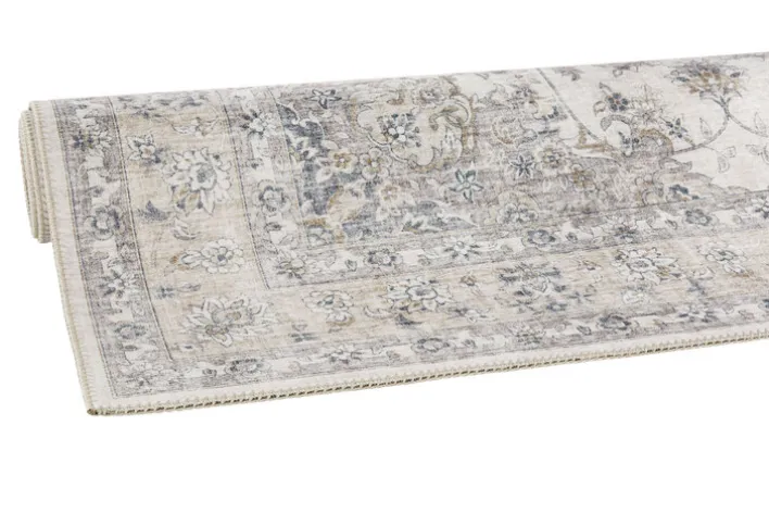 Vintage-Teppich NEWCASTLE 200 x 290 cm creme