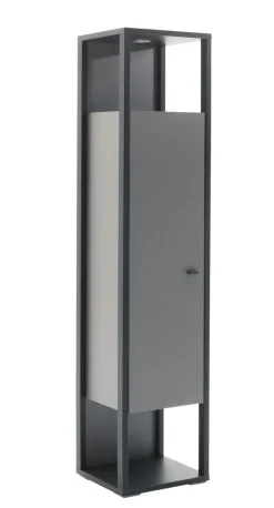 Vitrine LUXOR 40 x 178 cm Royal grau/ anthrazit