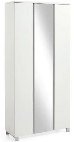 VOSS Dielenschrank SALEA 89 x 193 cm Lack weiß