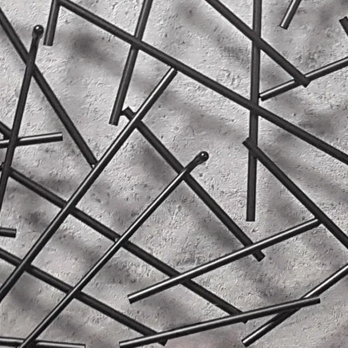 Wandgarderobe 100 x 40 x 5 cm Metall