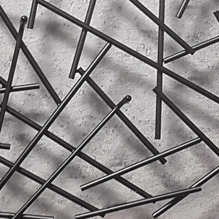 Wandgarderobe 100 x 40 x 5 cm Metall