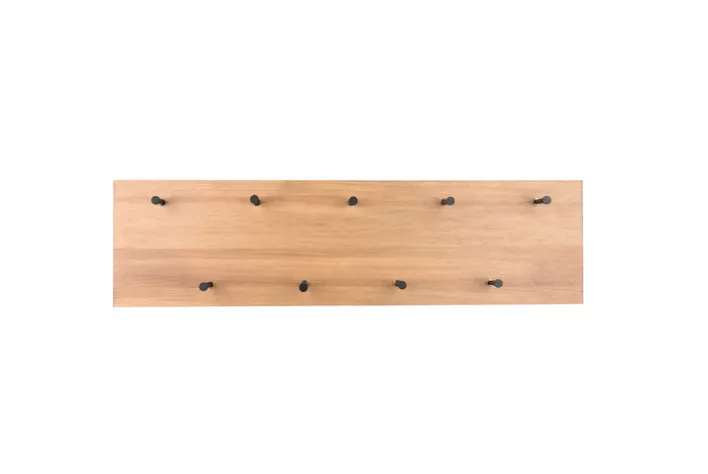 Wandgarderobe SAMANTHA 75x20 cm braun