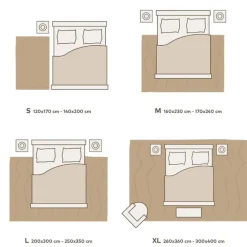 Webteppich MODENA 160 x 230 cm grau/gold