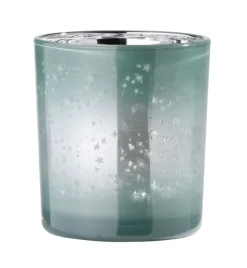 Weihnachtsglanz by casaNOVA Windlicht WEIHNACHTSZAUBER 8 cm mintgrün