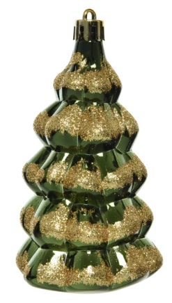 Weihnachtskugeln 25 Teile rot /goldfarbig /grün