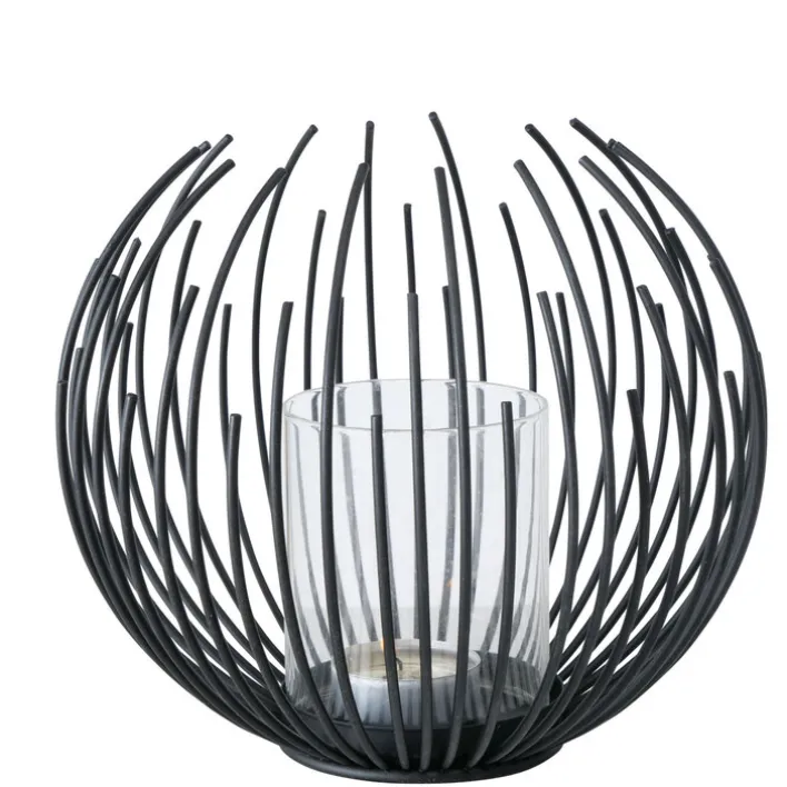 Windlicht CEYLON Urban Safari Metall schwarz