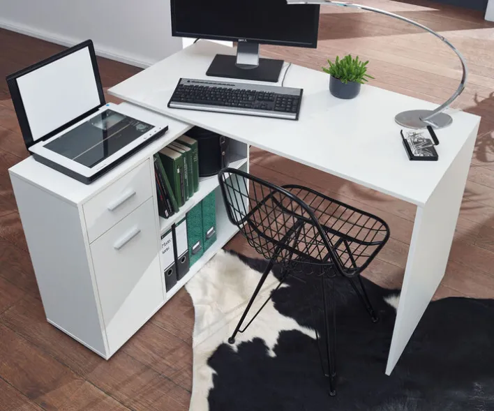 Winkelschreibtisch 120 x 107 cm