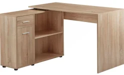 Winkelschreibtisch 120 x 106,5 cm Sonoma Eiche