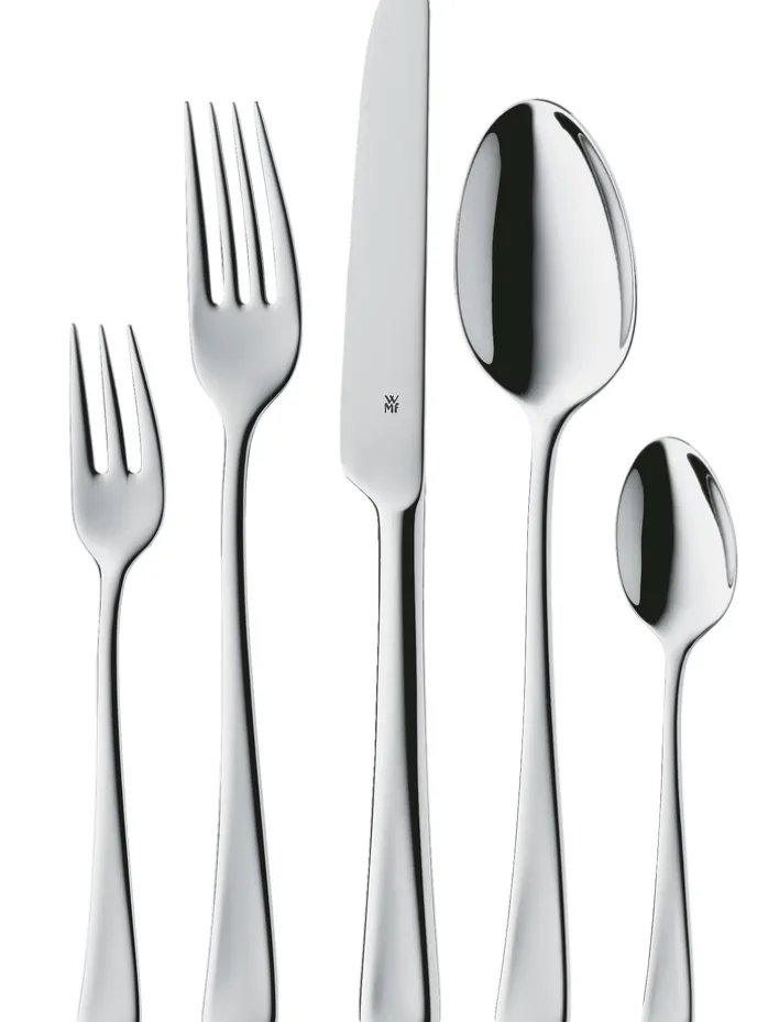 WMF Besteckset DENVER Edelstahl 30-tlg. edlem Cromargan