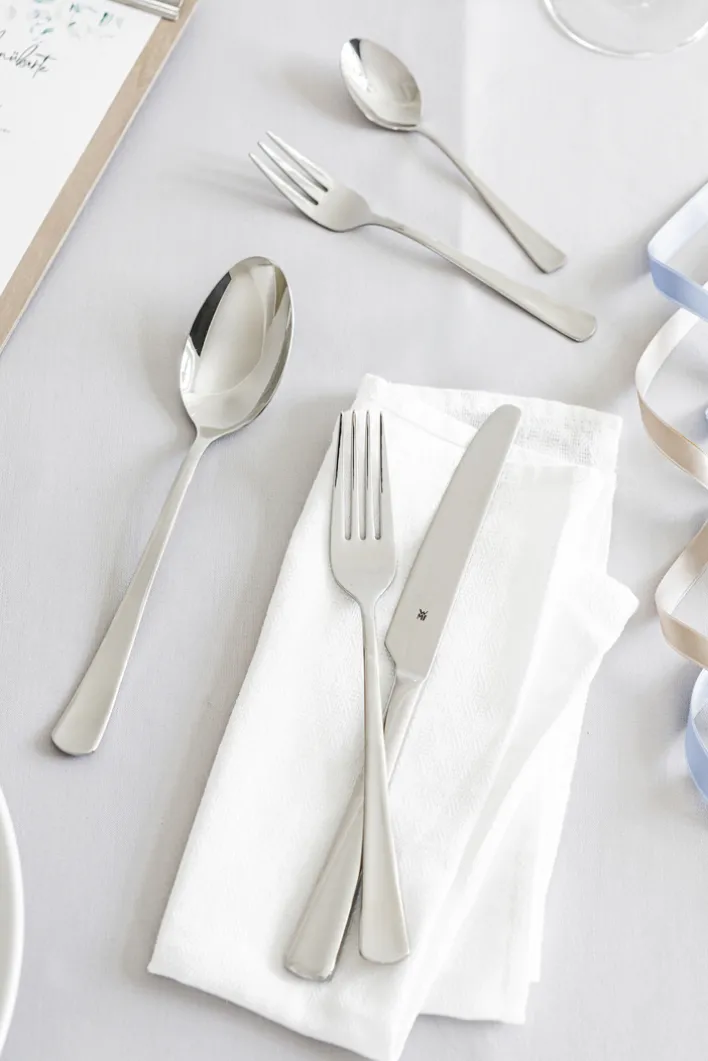 WMF Besteckset DENVER Edelstahl 30-tlg. edlem Cromargan