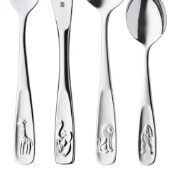 WMF Kinderbesteckset TIERE 4-teilig Edelstahl