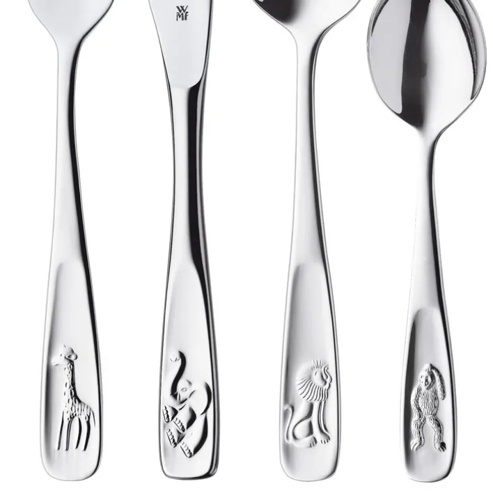 WMF Kinderbesteckset TIERE 4-teilig Edelstahl