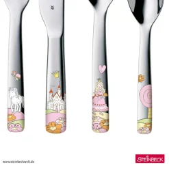 WMF Kindergeschirr-Set PRINZESSIN ANNELI 6-teilig Porzellan/Edelstahl