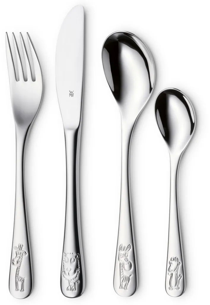 WMF Kindergeschirr-Set SAFARI 6-teilig Edelstahl/Porzellan