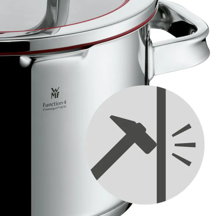 WMF Kochtopf FUNCTION 8800 ml silberfarbig