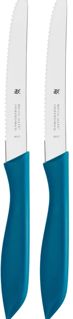 WMF Messer 2er Set Kunststoff blau