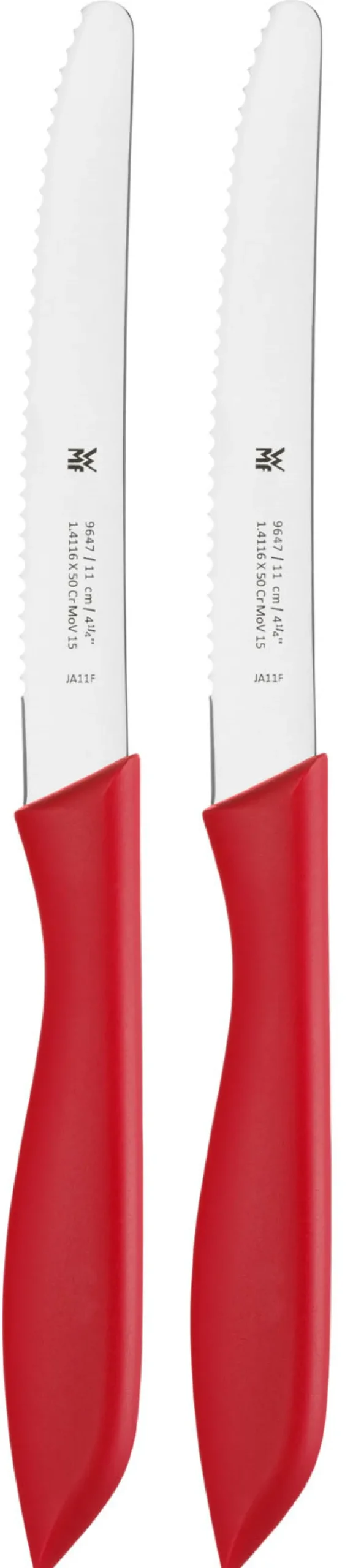 WMF Messer 2er Set Kunststoff rot