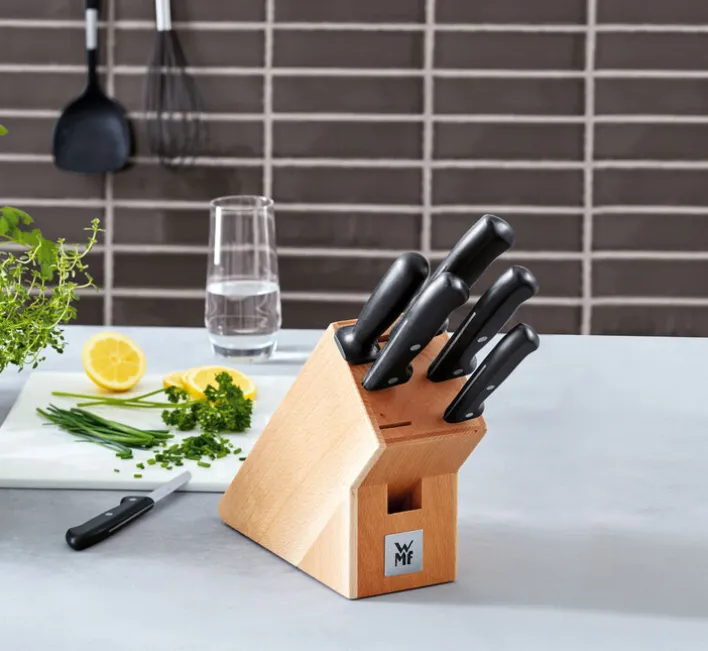 WMF Messerblock Set CLASSIC LINE 7-teilig braun