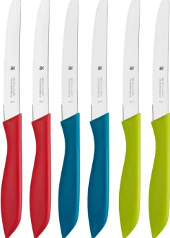 WMF Messerset 6-teilig mehrfarbig