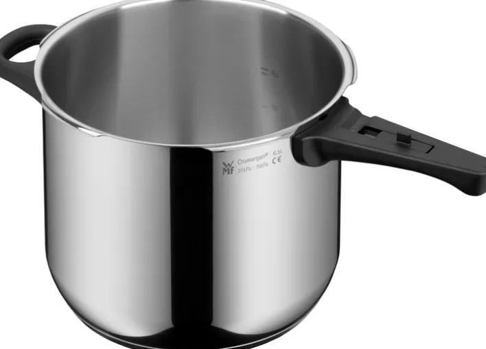 WMF Schnellkochtopf PERFECT 6500 ml silberfarbig