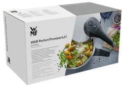 WMF Schnellkochtopf PERFECT PREMIUM 6500 ml Edelstahl silberfarbig