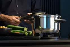 WMF Schnellkochtopf PERFECT PREMIUM 4500 ml Edelstahl silberfarbig