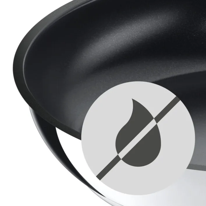 WMF Servierpfanne 26 cm Edelstahl silberfarbig