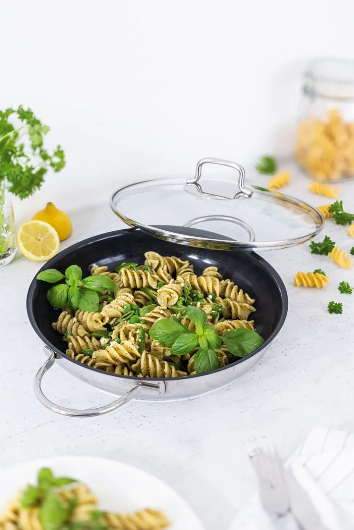 WMF Servierpfanne 26 cm Edelstahl silberfarbig