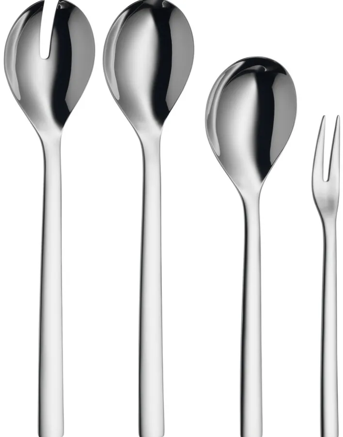 WMF Servier-Set NUOVA 4-teilig Edelstahl silberfarbig