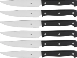 WMF Steakmesser-Set KANSAS 6-teilig schwarz