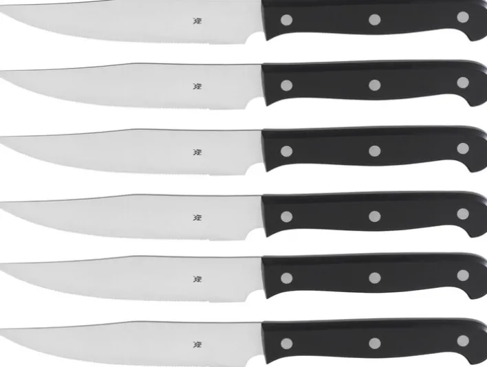 WMF Steakmesser-Set KANSAS 6-teilig schwarz