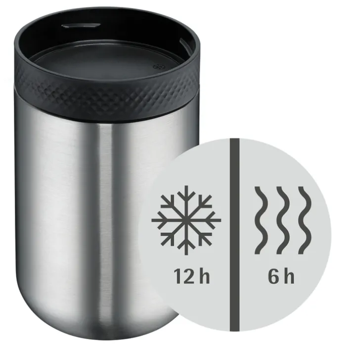 WMF Thermo Speisebehälter MY2GO 500+200 ml Edelstahl