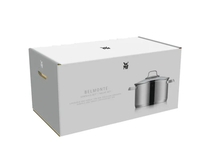 WMF Topf-Set BELMONTE 5-teilig silberfarbig Cromargan®