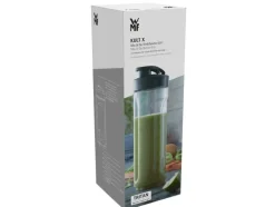 WMF Trinkflasche KULT X 600 ml transparent/ schwarz