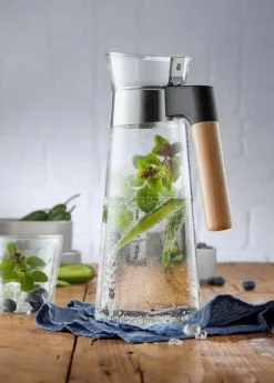 WMF Wasserkaraffe KINEO 1000 ml Borosilikatglas