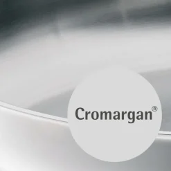 WMF Wok inklusive Glasdeckel 36 cm Edelstahl