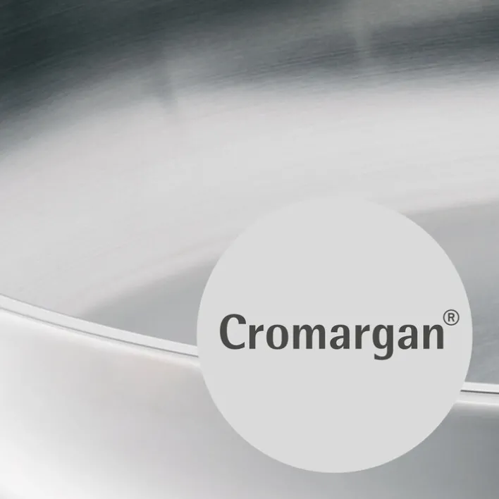 WMF Wok inklusive Glasdeckel 36 cm Edelstahl