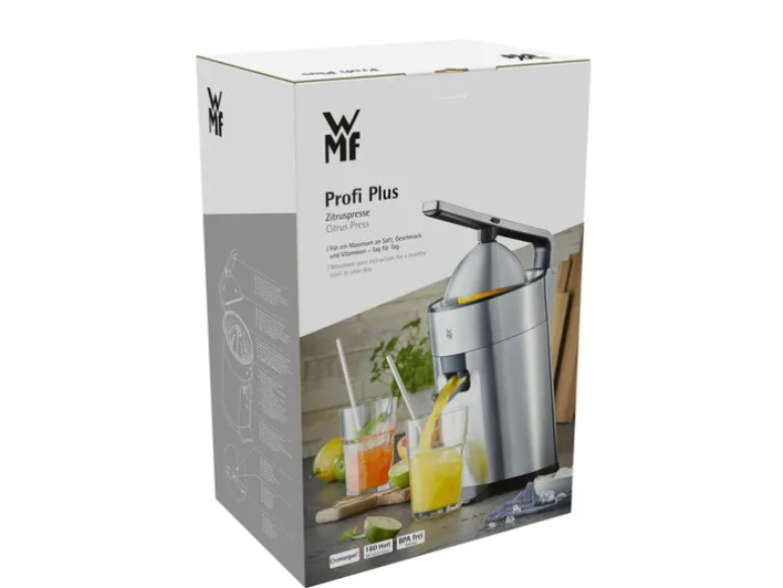 WMF Zitruspresse PROFI PLUS 160 Watt silber/schwarz Cromargan®