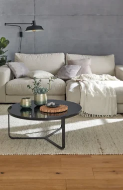 Wollteppich WOLFEGG Bubbles 70 x 130 cm beige