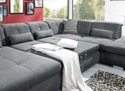 YoungLife Wohnlandschaft RAGUSA II-SF anthrazit