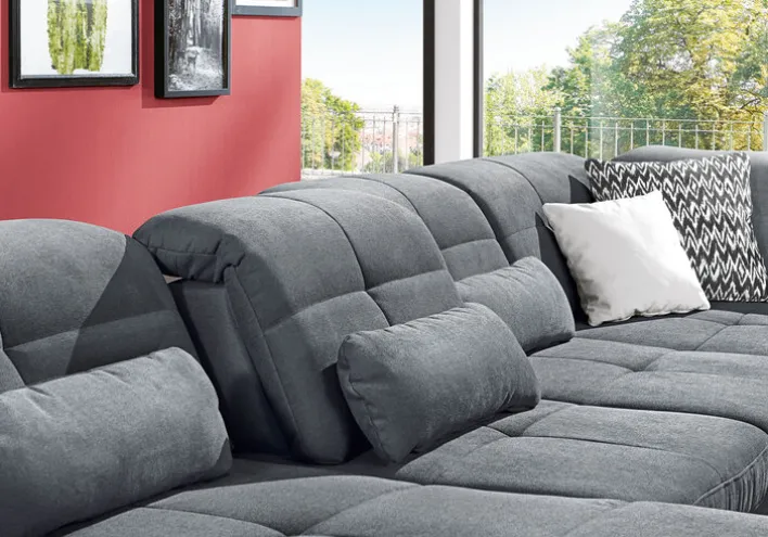 YoungLife Wohnlandschaft RAGUSA II-SF anthrazit