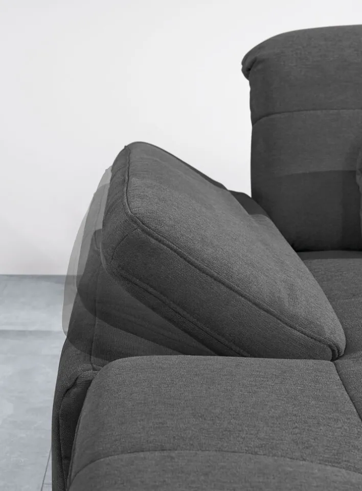 YoungLife Wohnlandschaft RAGUSA II-SF anthrazit